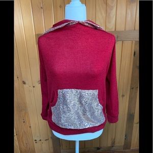 Lightweight bling hoodie